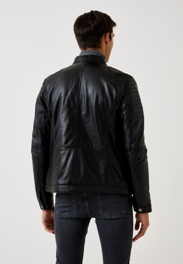 Куртка кожаная Urban Fashion for Men