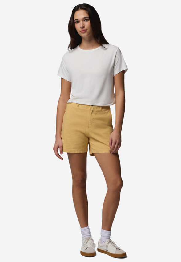 Футболка женская Columbia Parsons Point SS Tee, Бежевый