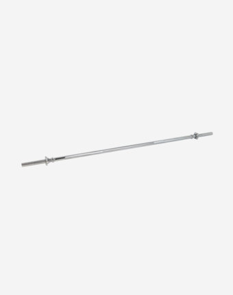 Гриф стальной 30х1700 мм Torneo, Серебряный женщинам
