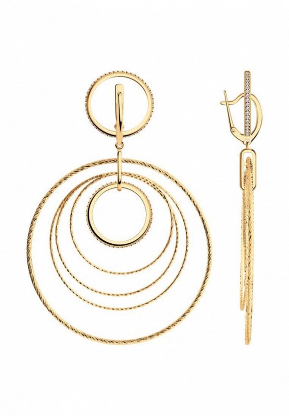 Серьги Diamant