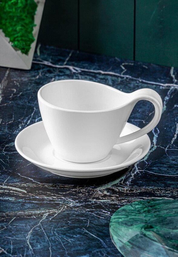 Чашка с блюдцем Elan Gallery