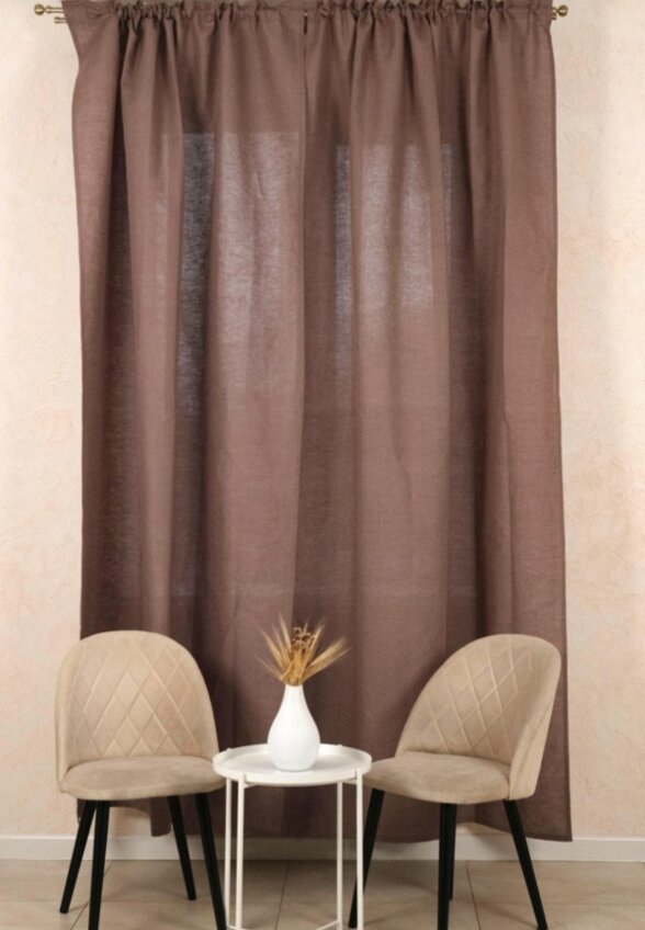 Штора Лён Наш от Василисы