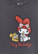 Футболка с принтом Hello Kitty для девочек6  - превью