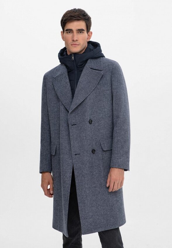 Пальто двубортное Kanzler