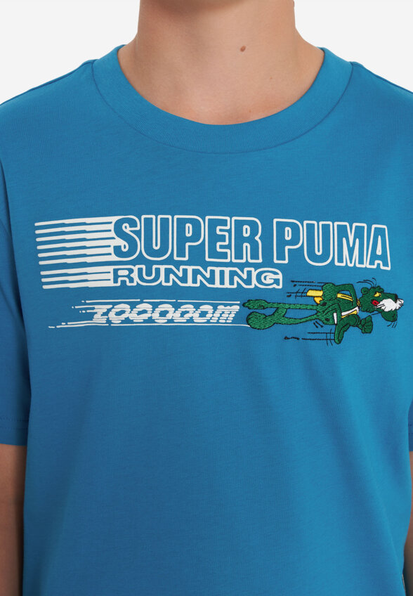 Футболка для мальчиков PUMA Super Graphic, Голубой