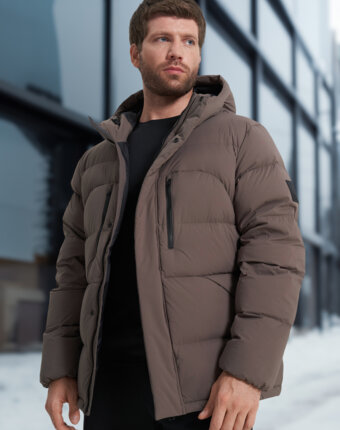 Пуховик мужской Jack Wolfskin Roemertor, Коричневый женщинам