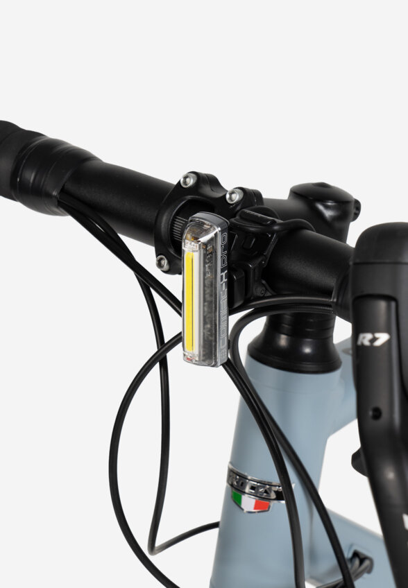 Фонарь велосипедный передний Moon, Черный