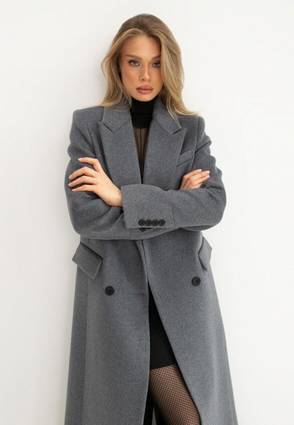 Пальто двубортное Bublikaim