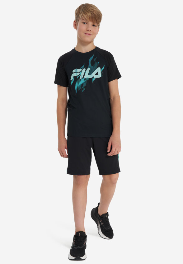 Футболка для мальчиков FILA, Черный
