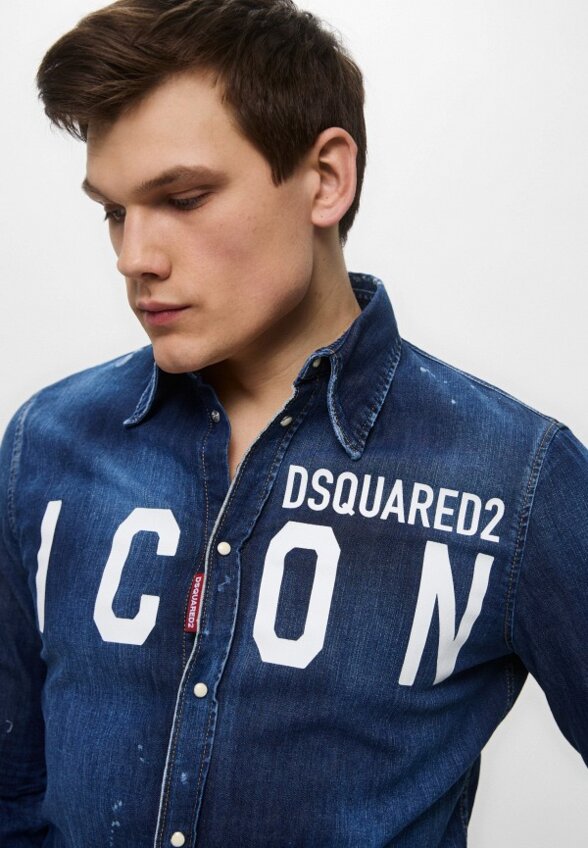 Рубашка джинсовая Dsquared2