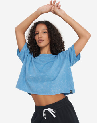 Футболка женская Under Armour Rival Wash, Синий женщинам