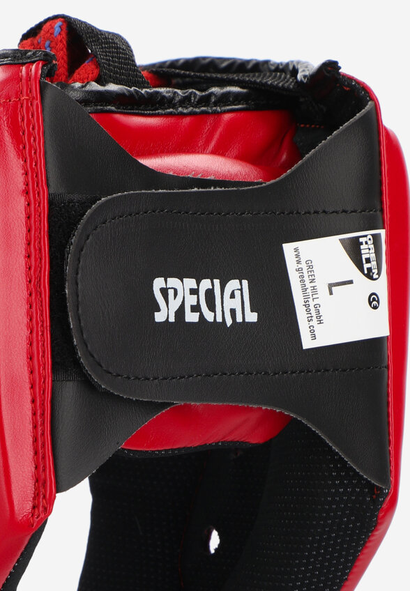 Шлем боксерский Green Hill Special, Красный