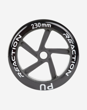 Колесо для самоката Reaction 230 мм, 85 A, Черный детям