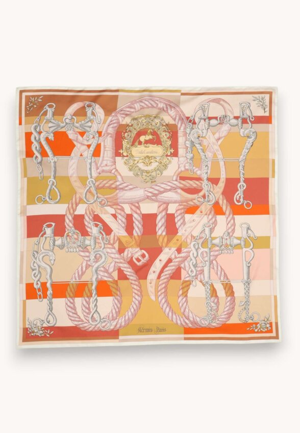 Hermes Silk Scarf