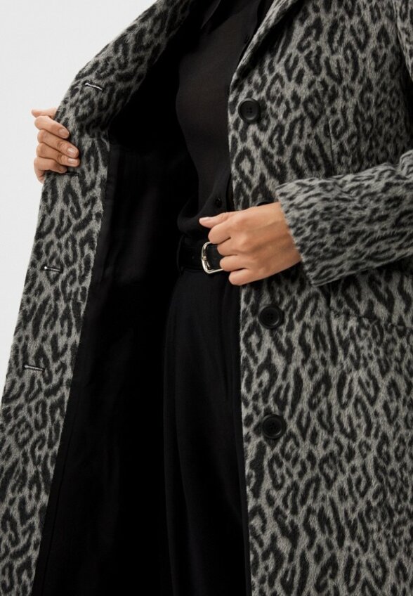 Пальто однобортное Caractere