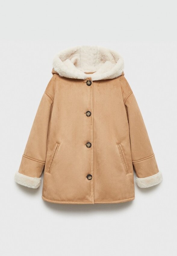 Дубленка Mango Kids