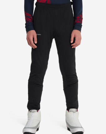 Брюки для беговых лыж для мальчиков Nordski Jr. Advance, Черный женщинам