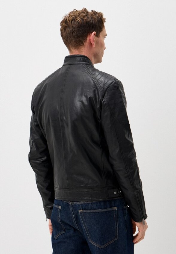 Куртка кожаная Urban Fashion for Men