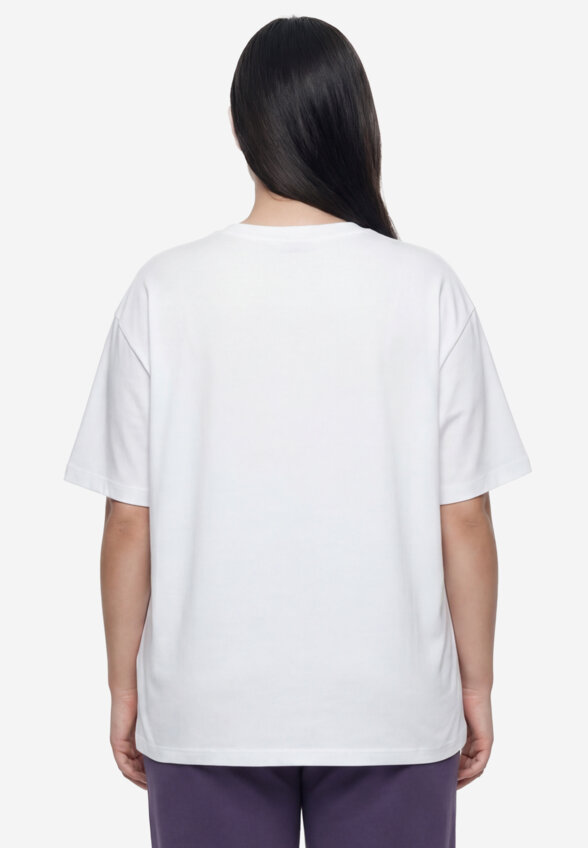 Футболка женская Demix, Plus Size, Белый