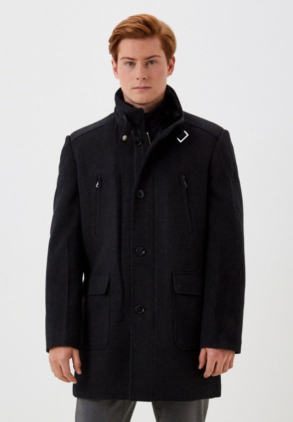 Пальто однобортное Al Franco