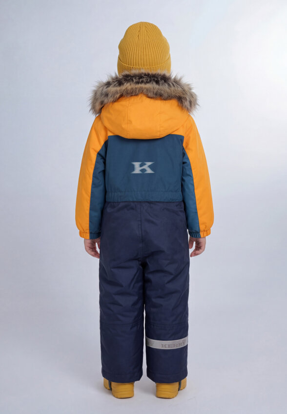 Комбинезон утепленный для мальчиков Kerry Trio, Оранжевый