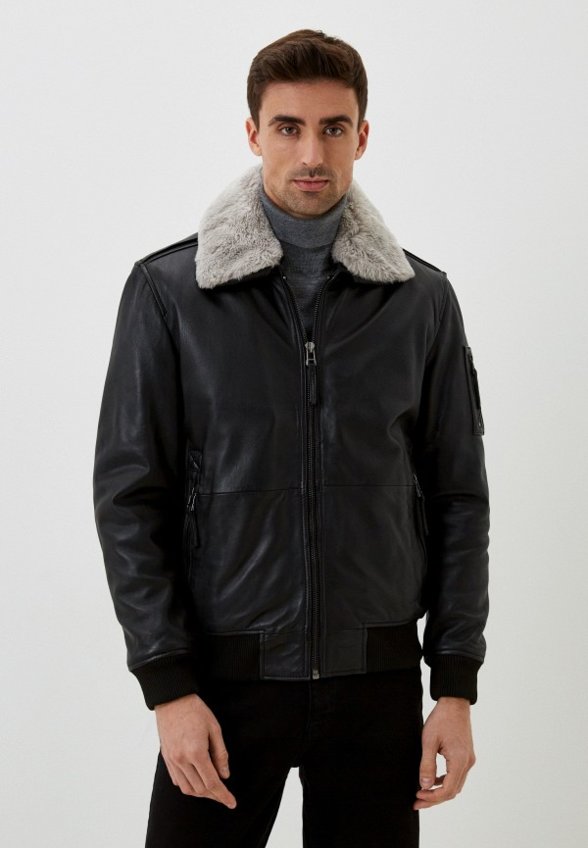 Куртка кожаная Jorg Weber