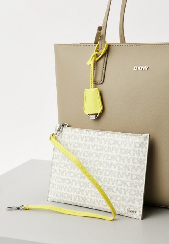 Сумка, кошелек и брелок DKNY