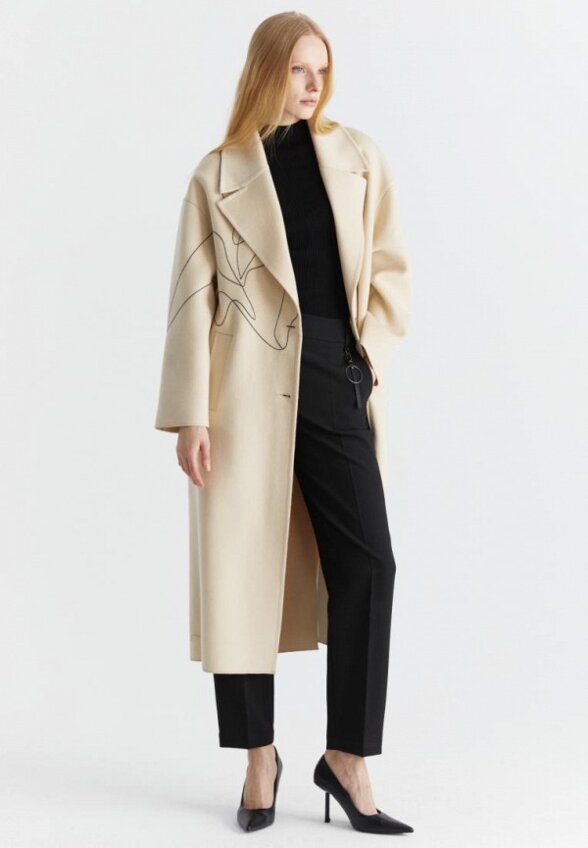 Пальто однобортное M.Reason