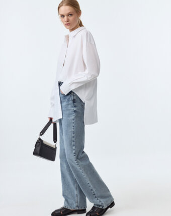 Джинсы 411 WIDE LEG женщинам