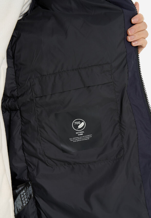 Пуховик женский Jack Wolfskin Kirschallee, Синий