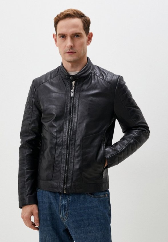 Куртка кожаная Jorg Weber