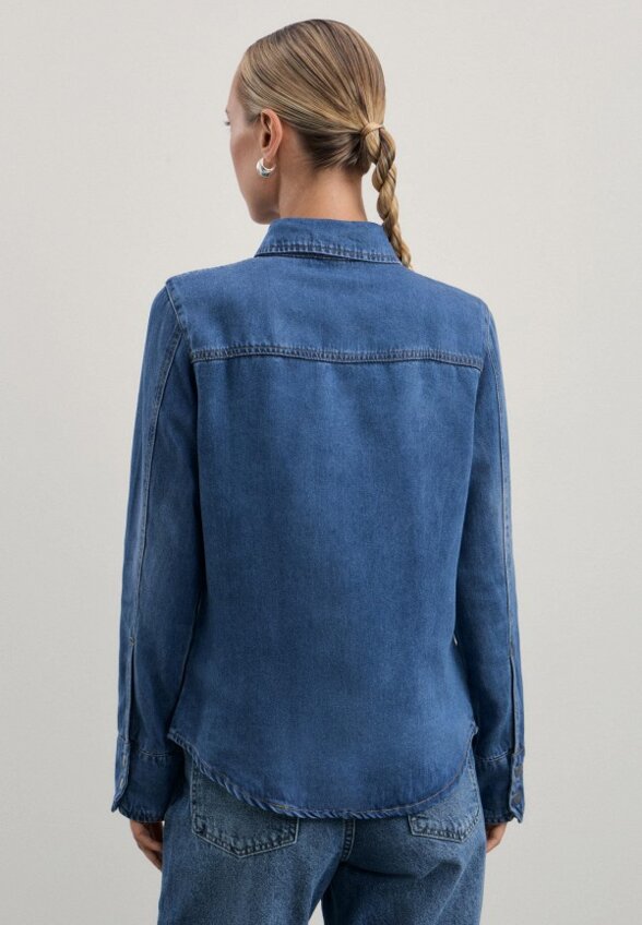 Рубашка джинсовая Zarina