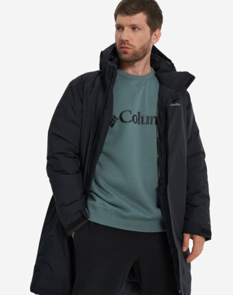 Пуховик мужской Columbia Arrow Trail II Parka, Черный женщинам