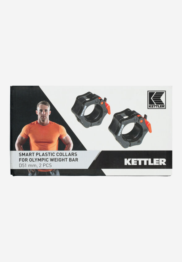 Замки для грифа KETTLER, 2 шт., Черный