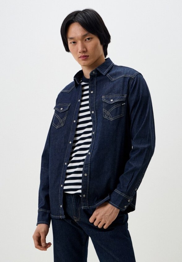 Рубашка джинсовая Gas