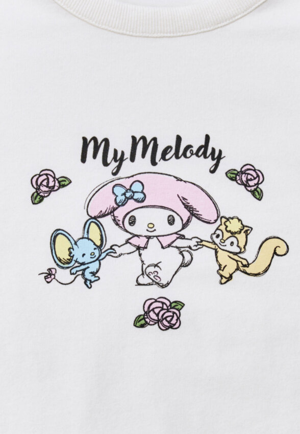Пижама с принтом Hello Kitty My Melody для девочек