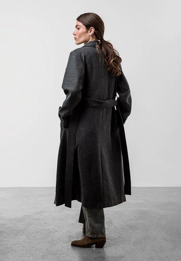 Пальто двубортное Urban Tiger