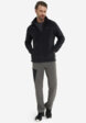 Джемпер флисовый мужской Jack Wolfskin Winterstein, Черный4  - превью