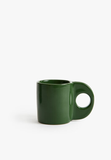 Кружка из каменной керамики