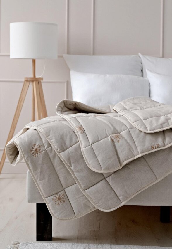 Одеяло Евро Лён Наш от Василисы