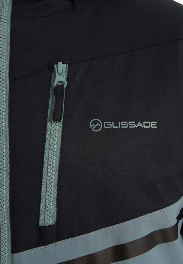 Куртка горнолыжная мужская Glissade, Черный