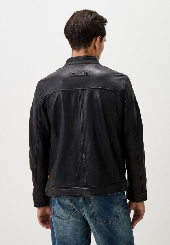 Куртка кожаная Camel active