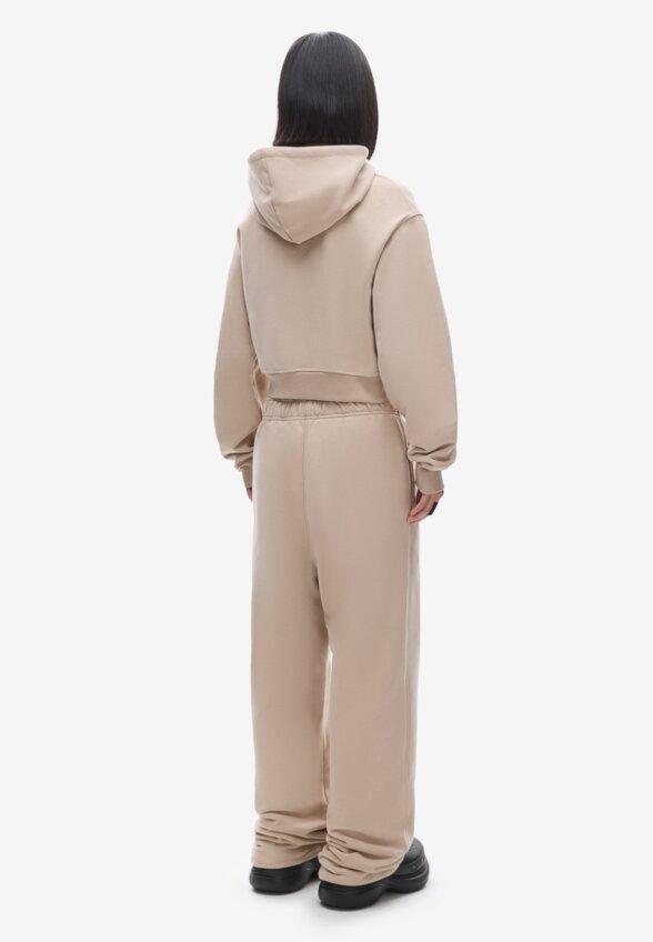 Худи zip crop Uniform Beige Calf FABLE