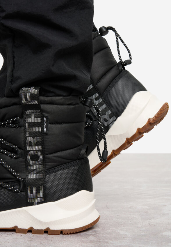 Дутики женские The North Face Thermoball Lace Up Wp, Черный