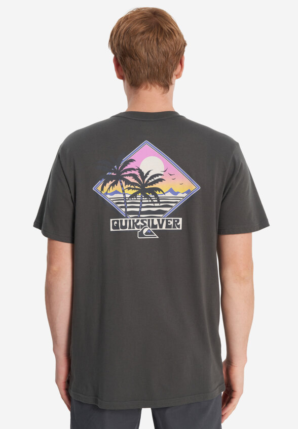 Футболка мужская Quiksilver Palm Square, Серый