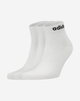 Носки Adidas, 3 пары, Белый женщинам