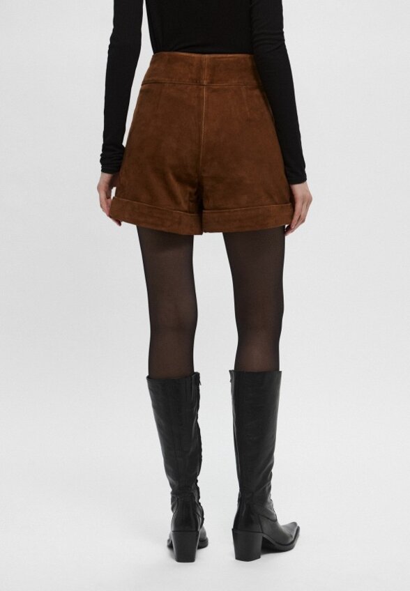 Шорты кожаные Trussardi