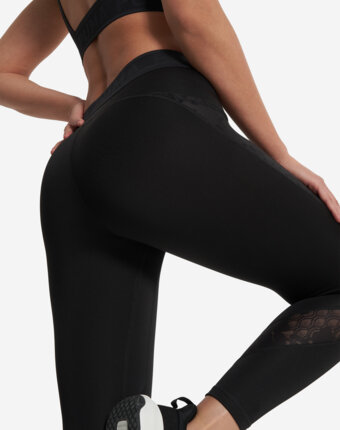 Легинсы женские PUMA Lace, Черный женщинам
