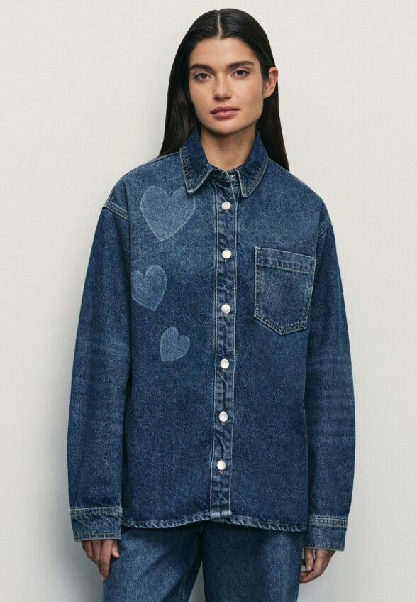 Рубашка джинсовая Zarina