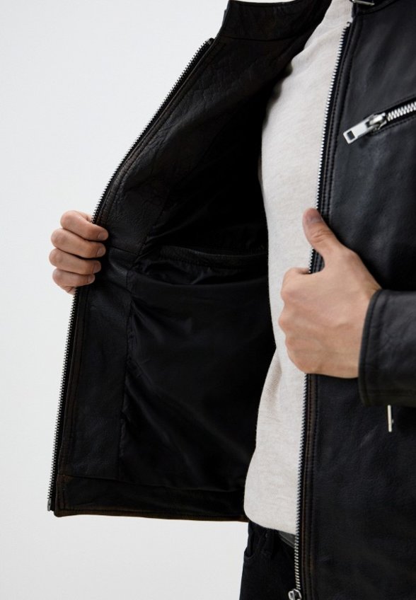 Куртка кожаная Jorg Weber